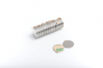 Neodimio magnetai Mw 20x1 N38 su 3m lipduku, 50 vnt.