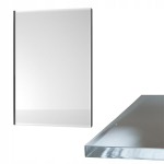 Plexi plexa pleksa 4mm bespalvis 50x150 cm pleksi stiklas 2uv