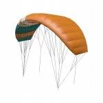 4 lynų jėgos aitvaras Cross Kites Quattro 3.5 m2 / rankenos