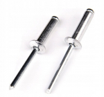 Aluminiu-plieninės kniedės 4x12 mm, 1 kg (apie 550 vnt.)