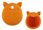 Silikoninis dėklas Tamagotchi žaidimui, oranžinis