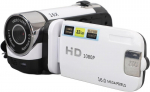 Bewinner Dv-16mp rankinis vaizdo kamera, 16x skaitmeninis priartinimas, 1080p nuotraukos, vlog'ų kamera su 2,7" Lcd ekranu, apsauga nuo drebėjimo, laikmačio asmenukės ir nepertraukiamas fotografavimas kelionėms