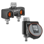 Programavimo rinkinys - GARDENA - Flex 1890 + 2 cirkuliacijos pasirinkimo įrenginys 8193 - Sodo laistymas - 2 metų garantija