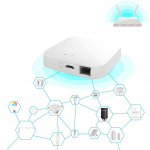 Tuya Zigbee Bluetooth Mesh i&scaron;manusis &scaron;liuzo koncentratorius, laidinis