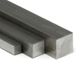 Nerūdijančio plieno kvadratinis vamzdis Va V2a, H11-50x50 mm, ilgis 1000 mm (100 cm), supjaustytas pagal dydį