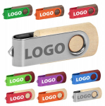 Usb atmintinė Twister 8gb usb3.0 su graviruotu Logotipu, bambuko medienos korpusas, 10 vnt.