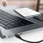 USB-C laidas - Akashi - Power Delivery 3A - 1,5 metro - Greitas įkrovimas - Duomenų sinchronizavimas