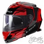 Ls2 ff800 storm ii tracker black red, dydis l, naujas