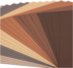 Vaessen Creative Florence Scrapbook popierius 216g 12x12-x24 lapų rinkinys rudas, 30.5x30.5x0.7 cm