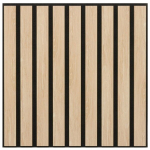 Shop line akustinė dekoratyvinė lamelių panelė 50x50cm dizaino garso izoliacija