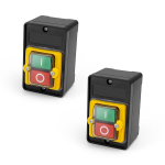 Ma&scaron;inos jungiklis, Mylerct 2 vnt. Ac 220 V/380 V apsauginis jungiklis, nulinės įtampos jungiklis, vandeniui atsparus jungiklis mechaniniams įrenginiams, tekstilės ma&scaron;inoms, elektroninėms staklėms