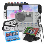 10in1 dėklas laikiklis stovas Nintendo Switch Oled