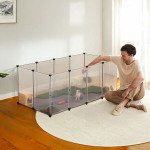 Pratimo atliekų tvora 145 x 72 x 57 cm, Balta, Harjutuspuur, SONGMICS, 145 x 72 x 57 cm, Valge