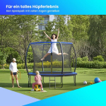 Tramplynas, 305 cm į, Juoda-Mėlyna