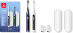 Oclean X Lite S Duo Set i&scaron;manusis soninis elektrinis dantų &scaron;epetėlis (pilkas)