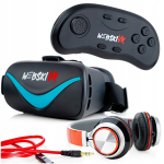 Ideali dovanos idėja Kalėdoms Vr 3d 360 akiniai su pulteliu