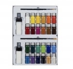 Tekstilės dažai Maaleo&nbsp;TextilArt, 10 ml x 24 vnt.