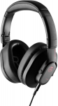 Austrian Audio Hi-x20 ausinės su gaubteliais, profesionalios laidinės ausinės (uždaro dizaino, Hi-x tvarkyklė, atminties putų ausų pagalvėlės, sulankstomas dizainas, nuimamas kabelis, tikslus garsas) - juodos