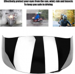 &Scaron;almo lę&scaron;io skydelis, motociklo priekinis stiklas, apsauga nuo rasojimo, įbrėžimams atsparus skydelis, tinkamas Agv K1 K3 Sv K5 K5-s (sidabrinis)