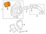 Audi VW variklio oro filtras originalus 4G0133843
