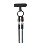 Duomenų kabelis Type-C į Type-C, greitas įkrovimas, PD60W, 3,0A, 1,2m - Havit (CB6340) - Juodas / Mėlynas