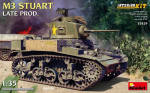 Klijuojamas Modelis MiniArt 35429 M3 Stuart Late Prod. Interior Kit 1/35