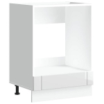 Orkaitės spintelė "Lucca" Blizganti balta inžinerinė mediena CFE345645