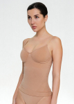 Besiūlė palaidinė su lengva korekcija CAMI SHAPEWEAR Giulia, spalva nude