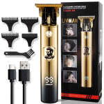 Plaukų ir barzdos kirpimo ma&scaron;inėlė-skustuvas LIVMAN VINTAGE HC-228 su LED ekranu