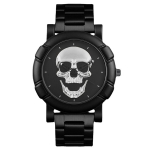 Vyri&scaron;kas laikrodis Skull Skull Steel Band