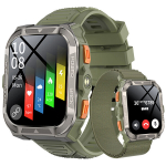 BLACKVIEW W80 Pro 1.91" 900mAh Smartwatch IP68 atsparumas vandeniui,100 sporto režimų - Žalia