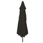 Sodo Skėtis &oslash;395x245 cm Juodas CFE68666