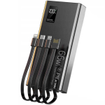 Powerbankas 30000 mAh Mi Turbo Charge 66W USB-C Lightning MicroUSB 0,7 kg