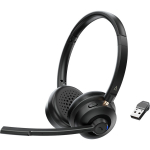 Creative Chat Wireless belaidės ausinės, juodos