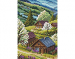 Siuvinėjimo kryželiu rinkinys, CDA, 14,5x22 cm, BC8106