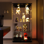 Vitrina, 164 * 80 * 36 cm, juoda