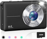 44MP skaitmeninis fotoaparatas vaikams su 32GB kortele