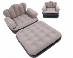 Sulankstomas, pripučiamas baldas 2in1 sofa lova happy people andy 198 &times; 70 cm
