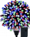 Spalvota žibanti girlianda 200LED 13.5 m