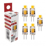 LED lemputė Avide, 1.2W G4 2700K 5vnt