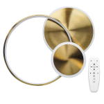 Lubinis &Scaron;viestuvas Toolight App1711-C Led Brush Gold 59X49X6CM