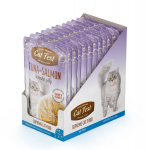 CatFest Tunas su la&scaron;i&scaron;a želė, &scaron;lapias kačių maistas, 12 x 70 g