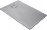 Deante granitinis du&scaron;o padėklas Correo metallic grey, 100x80 cm