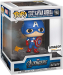 Funko POP! Marvel Deluxe Avengers Assemble Series - Captain America Exclusive