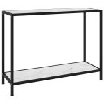 Konsolinis staliukas, 100x35x75 cm, grūdintas stiklas,