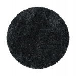 Ayyildiz apvalus kilimas Shaggy Fluffy 200x200 cm