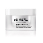 Dvigubo poveikio detoksikuojantis veido &scaron;veitiklis Filorga Scrub&Detox, 50 ml