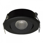Mati led c 1,5w juoda 4000k dekoratyvinis led maitinimas power &scaron;viestuvas Struhm 20 x 52 x 52 mm