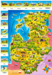 Dėlionė 120 Baltijos &scaron;alių žemėlapis + galvosūkis