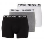 Tom Tailor vyri&scaron;kos apatinės kelnaitės, pilkos/baltos/juodos